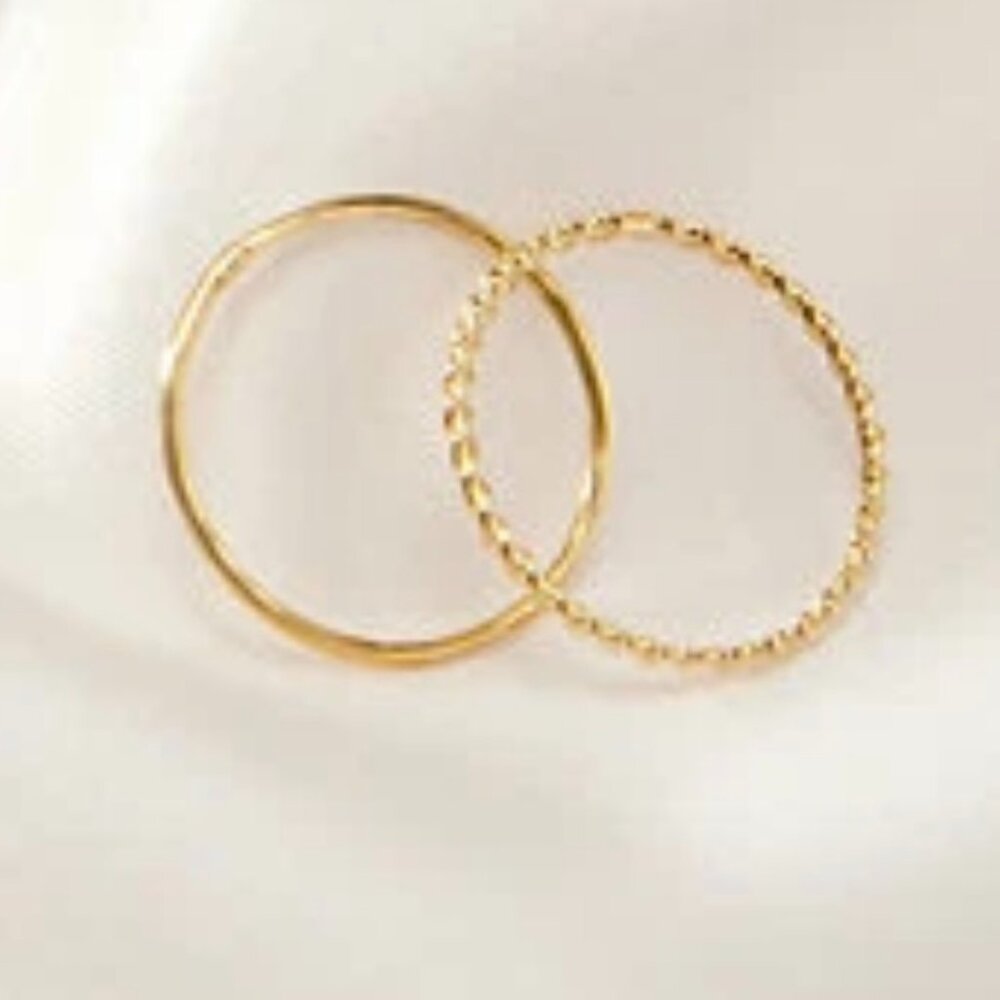 Stella & Dot Everyday Stacking Twist Ring Size 8